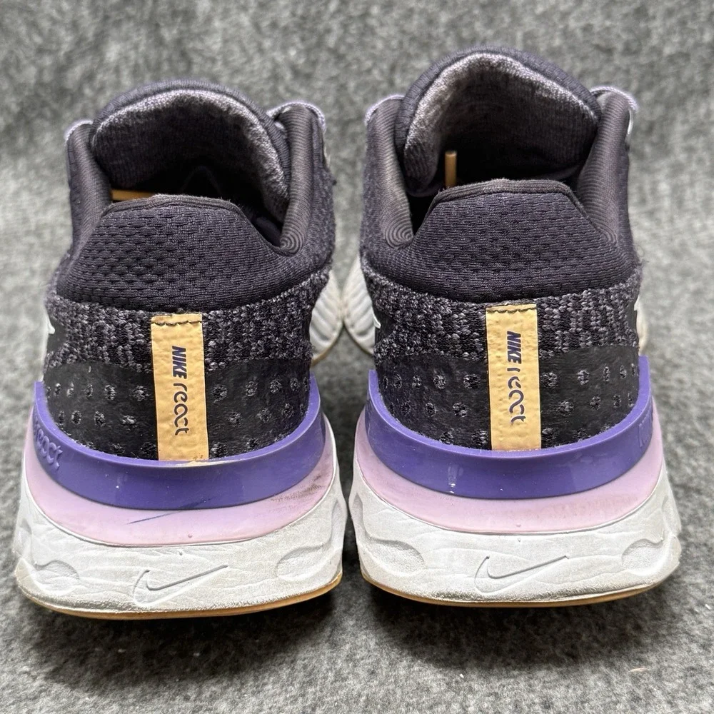 Nike React Infinity Run Flyknit Color Cave Purple Women's 10 DD3024-502
